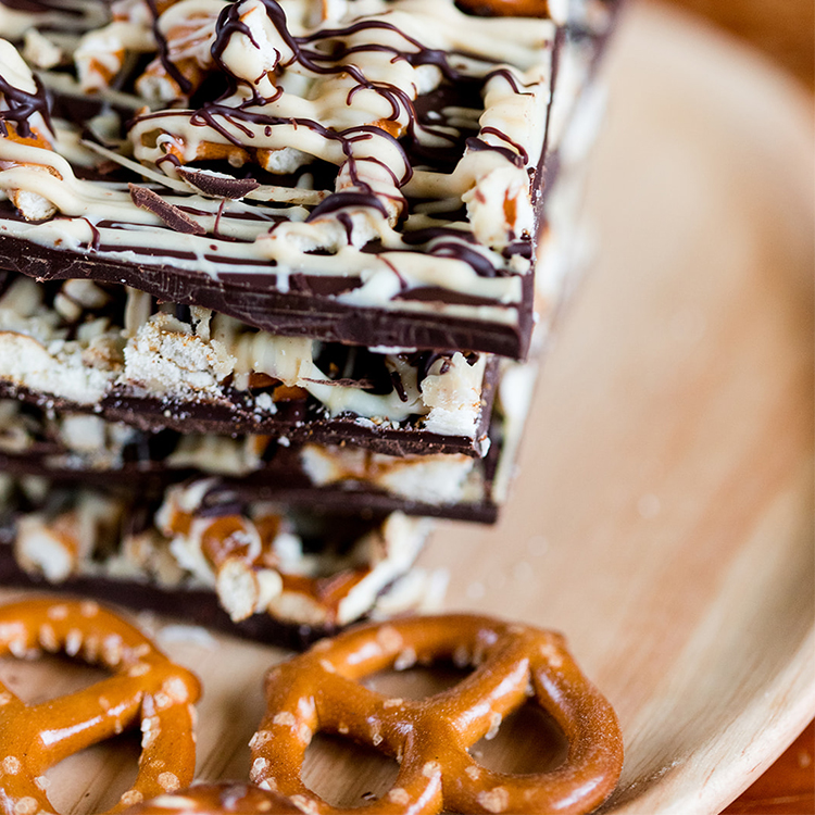 Peanut Butter Pretzel Bark